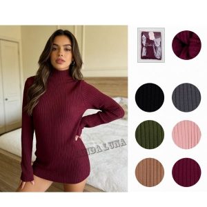 POLERA MORLEY DAMA  con frisa