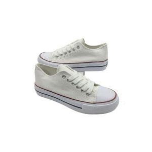 Champion lona Dama con Plataforma Blanco